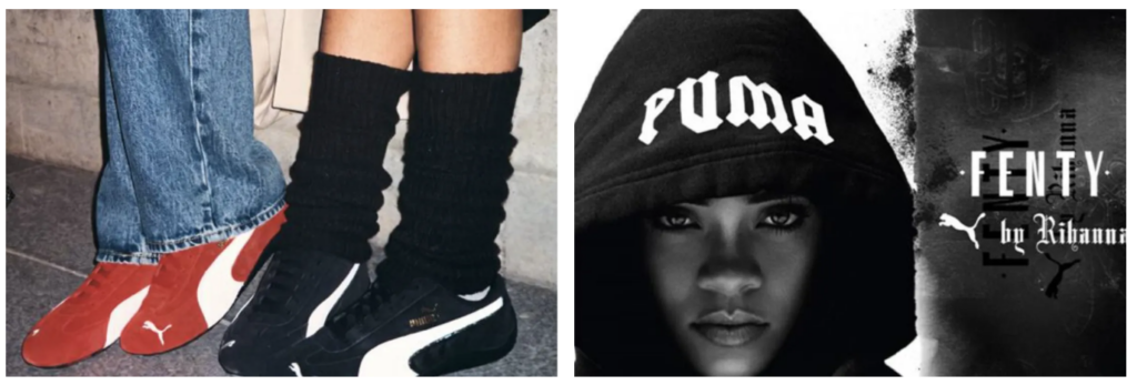 PUMAスピードキャット写真・FENTYコラボレーション写真